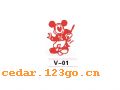 V-01ϵCARTOON PASTER