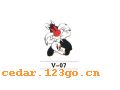 V-07ϵCARTOON PASTER