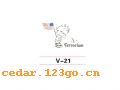 V-21ϵCARTOON PASTER