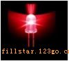 5mm白发雾状红灯―5AR3UWOO  5mm白发雾状红灯  功率: 55mW   亮度：300mcd    电压：1.8-2.4V    电流：20mA     波长：620nm-630nm   发光角度： 40°